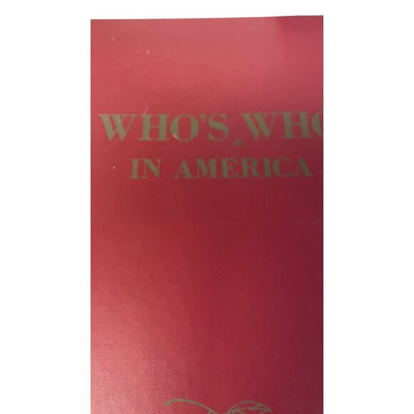 Whos Who In America 1966-1967 100th Anniversary Edition Hardcover Book - Picture 2 of 9